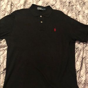 Ralph Lauren Black Polo Men’s Small Soft Cotton